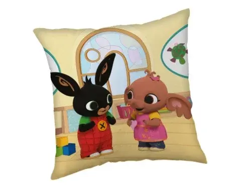 Detský vankúšik Zajačik Bing, 40x40 cm%