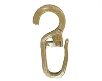 Háčiky na garnižu  (10 ks) Lugano, prírodné%