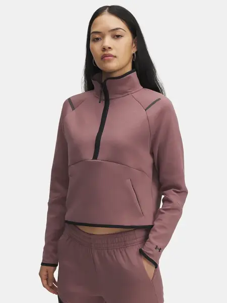 Dámská mikina Under Armour Unstoppable Flc HZ-BRN - Dámské