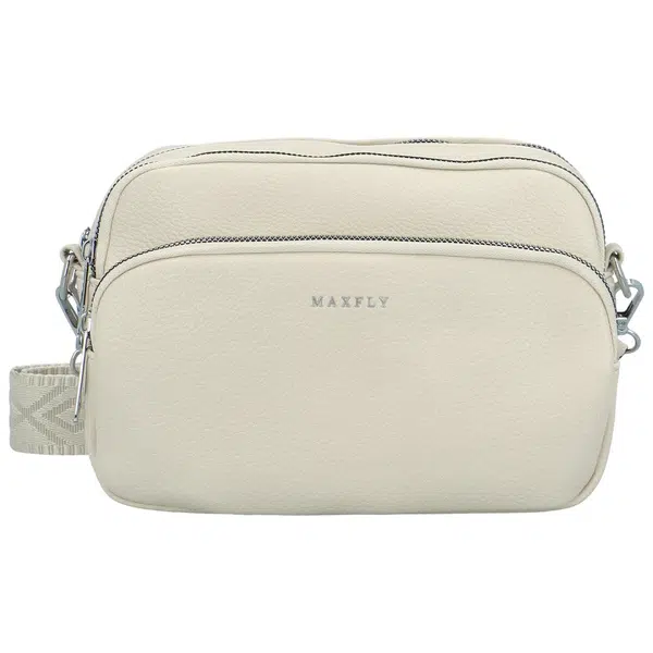 Dámska crossbody kabelka krémová - MaxFly Saskia