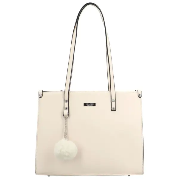 Dámska kabelka na rameno púdrová - Delami Sabin