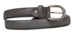 NovaKabelka.sk Cintura Sottile (2 cm) Farba opasku: sivá