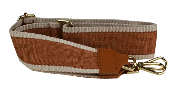 NovaKabelka.sk Látkový prídavný  popruh camel