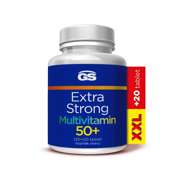 GS Extra Strong Multivitamin 50+ XXL 120+20 tablet