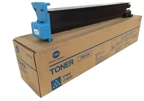 Konica Minolta TN312C 8938708 azurový (cyan) originální toner