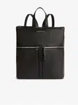 Black Women's Leather Backpack Geox Borsa - Women