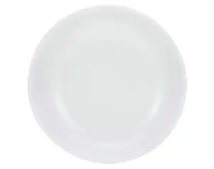 Plytký tanier Bistrot 25 cm, biely%