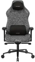 Herní židle DXRacer CRAFT šedá, látková