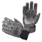 Kožené moto rukavice W-TEC Whacker šedá 4XL