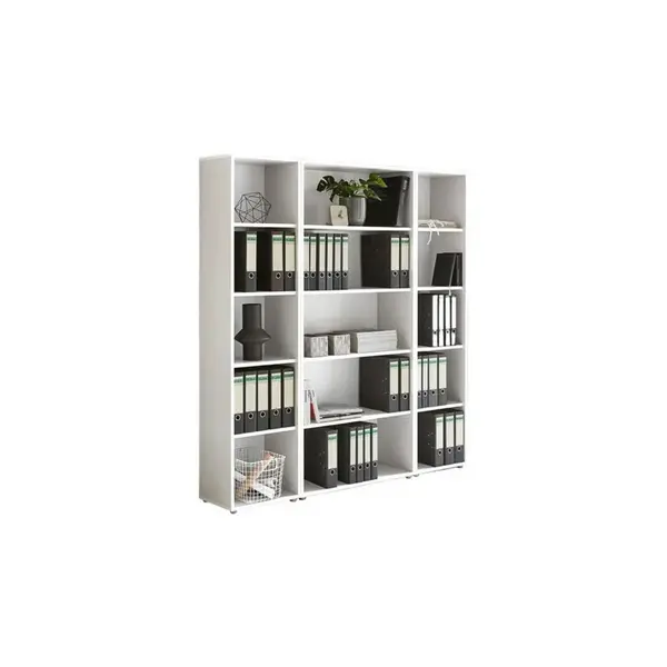 MID.YOU REGÁL NA DOKUMENTY, bílá, 172,6/185,6/33 cm