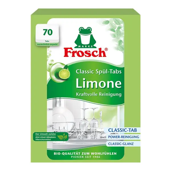 Frosch Tablety do myčky klasické Limetka EKO 70 tablet
