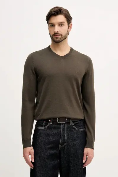 Vlněný svetr BOSS Baram-L