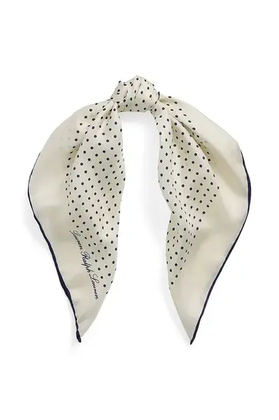 Hedvábný šátek Lauren Ralph Lauren