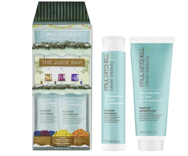 Sada pro suché vlasy Paul Mitchell Clean Beauty Hydrate Duo + dárek zdarma
