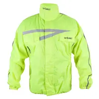 Moto pláštěnka W-TEC Rainy fluo žlutá L