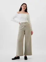 Široké džíny pro ženy GAP High Rise Wide 540632-00 Velikost: 31REG - standardní délka