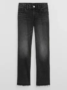 GAP Dívčí Dětské džíny straight mid rise 789592-00 Velikost: 7