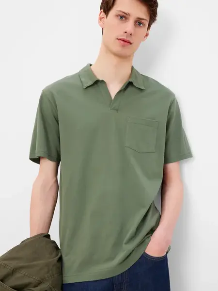 GAP Pánské Polo tričko s rozhalenkou 867876-03 Velikost: XS