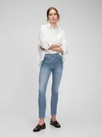 Džíny pro ženy GAP skinny high rise 703495-00 Velikost: 25REG - standardní délka
