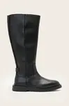 AllSaints Kožené kozačky AllSaints Escher Rider Boot