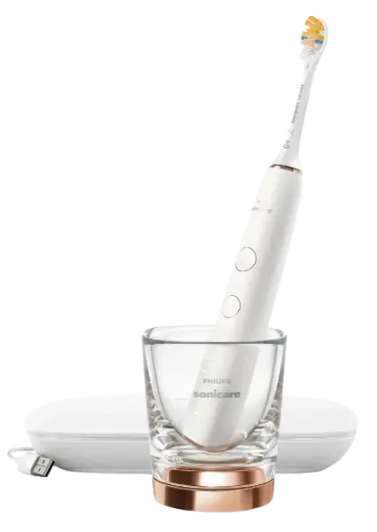 PHILIPS SONICARE Sonický zubní kartáček 9000 DiamondClean HX9911/23 rosegold