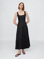 GAP Dámské Lněné maxi šaty 770475-01 Velikost: M