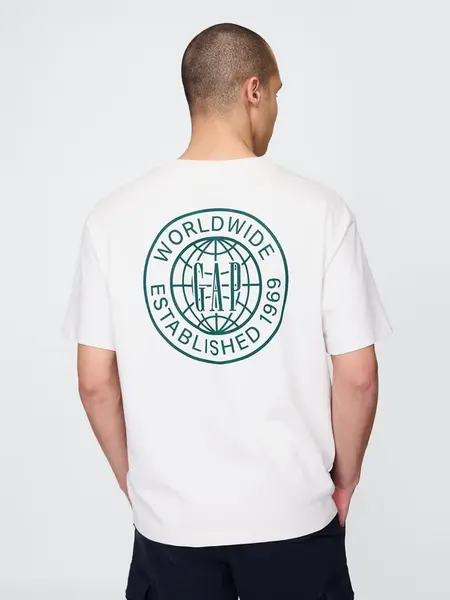 GAP Pánské Oversize tričko 765029-04 Velikost: L