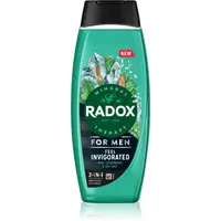 Radox Feel Invigorated sprchový gel pro muže 2 v 1 450 ml
