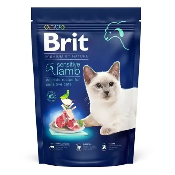 Brit Premium Cat by Nature Sensitive Lamb 800 g | P57242