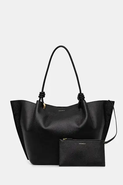 Kožená kabelka Coccinelle FINN