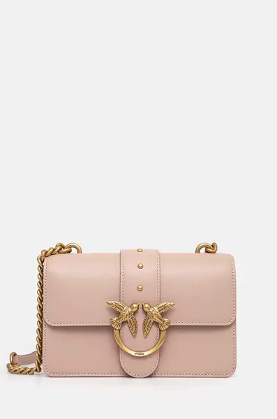 Kožená kabelka Pinko