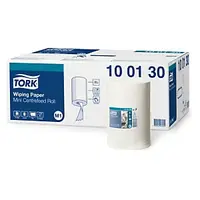 Papírové utěrky v malé roli TORK, jednovrstvé, perforované, délka role 120m