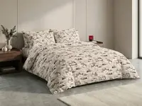 Bavlněné povlečení VÁNOČNÍ SKŘÍTEK hnědý Rozměr povlečení: 70 x 90 cm | 140 x 200 cm