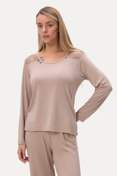 Luisa Moretti Dámske bambusové pyžamo PAOLA