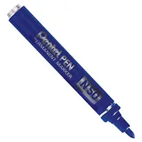12 x Permanentní popisovač Pentel modrý, kuželovitý hrot, stopa 1.5mm