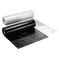 Ochranná fólie z LDPE šířka 1500mm, délka 251m, průhledná, tloušťka 100µm, 100% recyklovaná