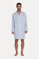 Pánská noční košile RONALDO XXL Světle modrá