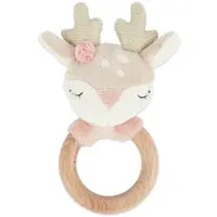 Bieco - Motorická hračka s hrkálkou - jelenček Ella
