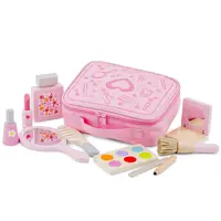 Drevená mejkap súprava v kufríku