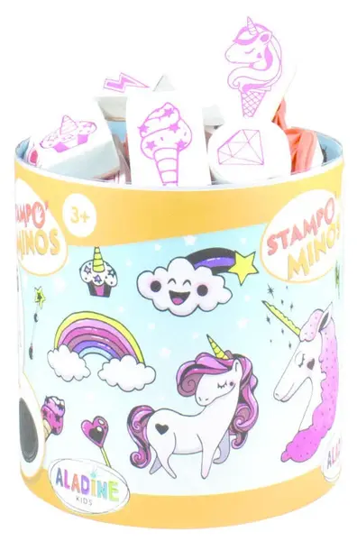 Detské pečiatky s príbehom StampoMinos - Jednorožci