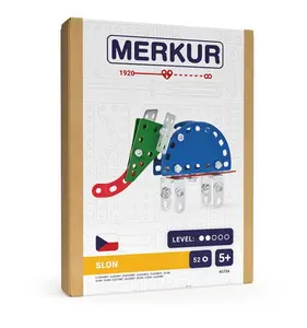 Merkur mini ZOO - slon - 52 ks