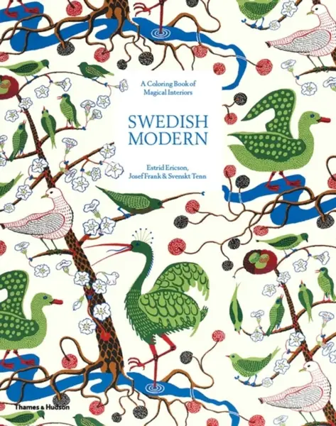 Swedish Modern: A Colouring Book of Magical Interiors - Janet Colletti