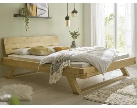 Posteľ z masívneho dreva Nola 180x200 cm, prírodný smrek%