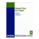 Epson Velvet Fine Art Paper S041637 C13S041637, 260 g/m2, A3+, 20ks, sametový, bílý, foto papír