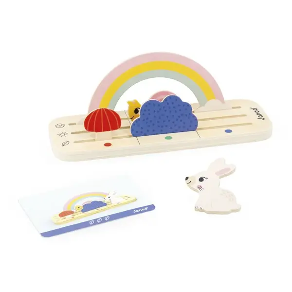 Vzdelávacia hra pre deti - priestorová orientácia - Záhrada