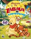 Zábava se samolepkami - Medvídek Pú - kniha z kategorie Omalovánky, vystřihovánky, papír