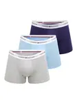 Tommy Hilfiger Underwear Boxerky 'Essential'  námornícka modrá / svetlomodrá / svetlosivá / biela