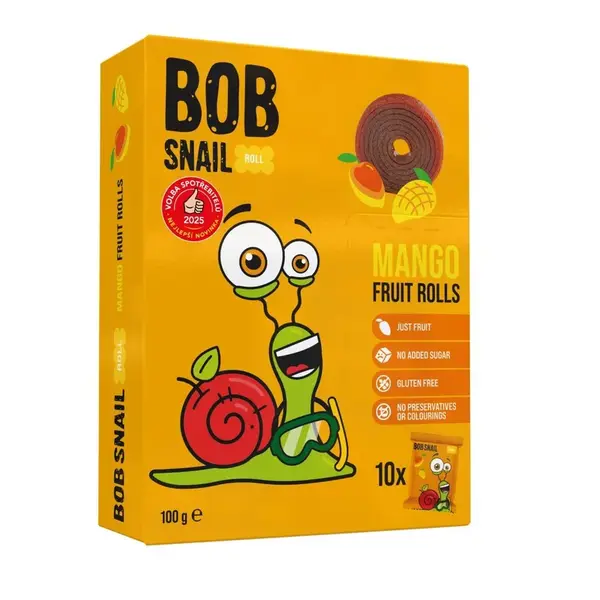 ŠNEK BOB mango ovocné rolky 100 g