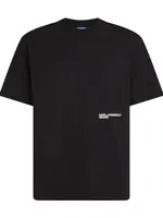 KARL LAGERFELD JEANS Tričko  modrá / čierna / biela