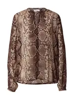 PRINCESS GOES HOLLYWOOD Blúzka  béžová / kaki / čierna